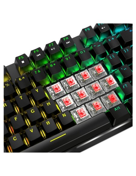 HIDITEC Teclado Gaming GK400 mecanico