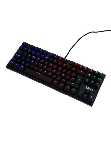 iggual Teclado gaming TKL mecánico ONYX RGB negro