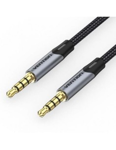 Cable Estéreo Vention BAQHD/ Jack 3.5 Macho - Jack 3.5 Macho/ 50cm/ Gris