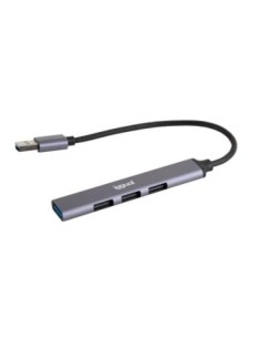 iggual Hub USB 3 puertos USB 2.0 + 1 USB 3.0 THIN