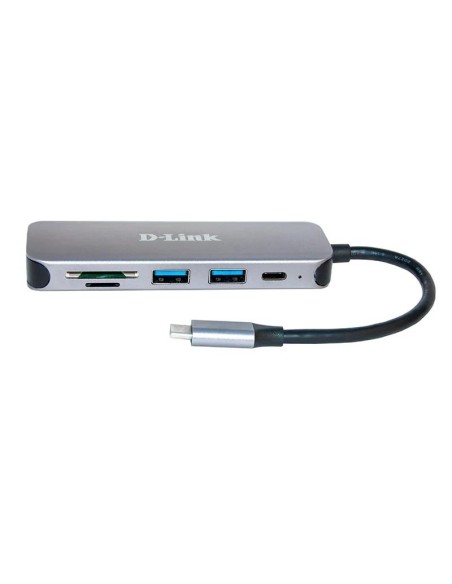 D-Link DUB-2325 5-in-1 USB-C Hub Card Reader