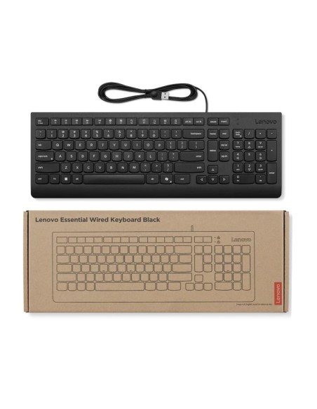Lenovo Teclado con cable USB