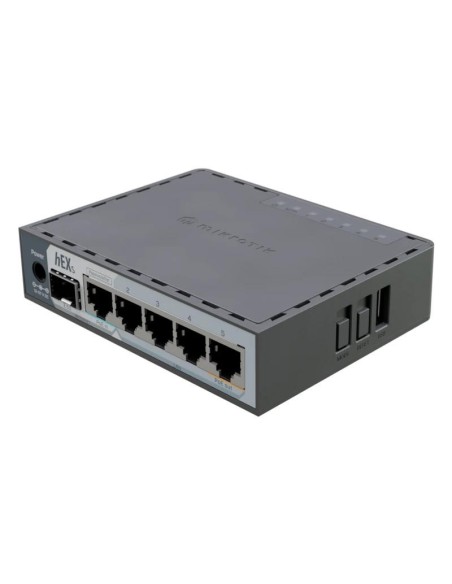 Mikrotik E60iUGS hEX Router 5xGbE PoE-I/O 1x2'5SFP