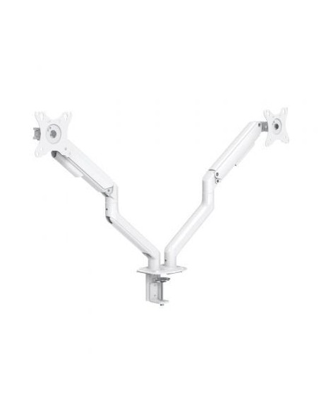 Soporte para 2 Monitores TooQ DB4132TNR-W/ hasta 9kg