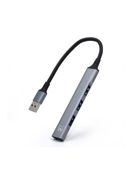 EWENT Hub Slim Usb 4 puertos