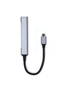 EWENT Hub Slim tipo C 4 puertos 2