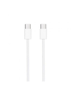 Cable USB 2.0 Tipo-C Nanocable 10.01.6001-CO/ USB Tipo-C Macho - USB Tipo-C Macho/ Hasta 60W/ 480Mbps/ 1m/ Blanco