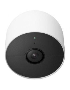 Cámara de Videovigilancia Google Nest Cam GA01317-DE/ 130º/ Visión Nocturna/ Control desde APP