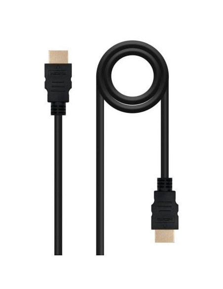 Cable HDMI 1.4 Nanocable 10.15.1703/ HDMI Macho - HDMI Macho/ 3m/ Negro