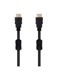Cable HDMI 1.4 Nanocable 10.15.1802/ HDMI Macho - HDMI Macho/ 1.8m/ Negro