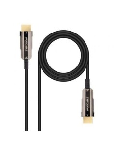 Cable HDMI 2.0 AOC 4K Nanocable 10.15.2015/ HDMI Macho - HDMI Macho/ 15m/ Negro