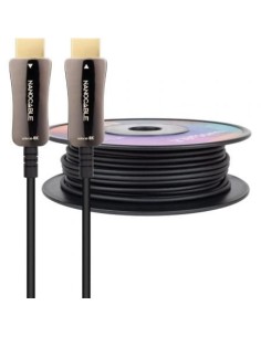 Cable HDMI 2.1 AOC 8K Nanocable 10.15.2130/ HDMI Macho - HDMI Macho/ 30m/ Negro