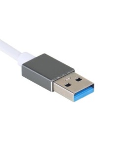 iggual Hub USB-A 3 puertos USB 3.0 + RJ45 Gigabit 2