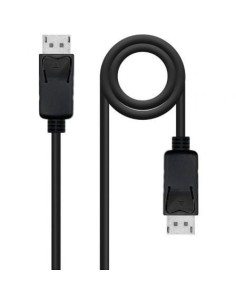 Cable DisplayPort Nanocable 10.15.2701-L150/ DisplayPort Macho - DisplayPort Macho/ 1.5m/ Negro