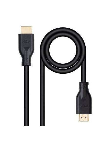 Cable HDMI 2.0 4K CCS Nanocable 10.15.3901-L150/ HDMI Macho - HDMI Macho/ 1.5m/ Negro