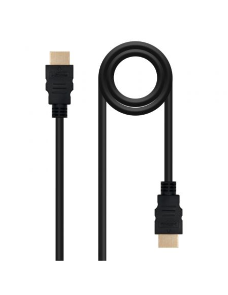 Cable HDMI 1.3b Nanocable 10.15.0303/ HDMI Macho - HDMI Macho/ 3m/ Negro