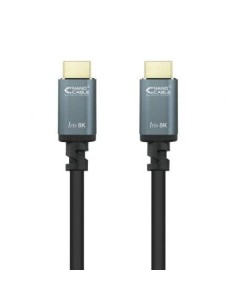 Cable HDMI 2.1 8K Nanocable 10.15.8002/ HDMI Macho - HDMI Macho/ 2m/ Negro