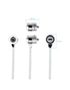 Tooq Cable de seguridad con llave 1'5 metros 2