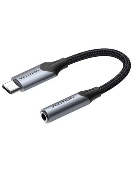 Conversor USB Tipo-C Vention BGJHA/ USB Tipo-C Macho - Jack 3.5 Hembra/ 10cm