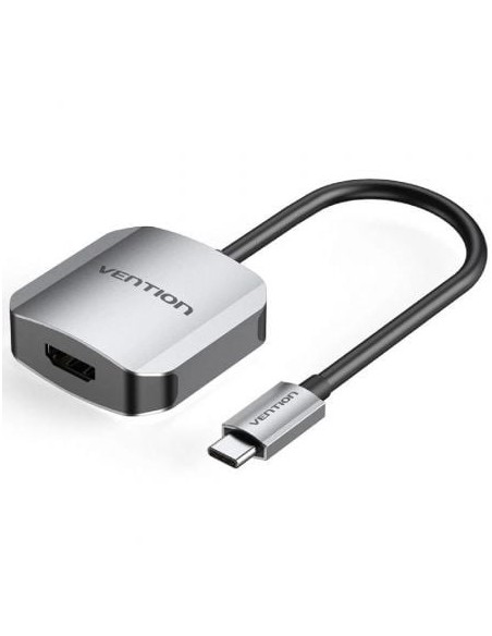 Conversor Vention TDEHB/ USB Tipo-C Macho - HDMI Hembra/ 15cm/ Plata