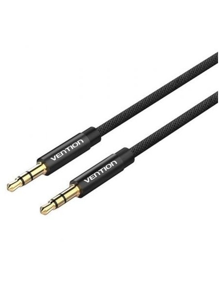 Cable Estéreo Vention BAGBH/ Jack 3.5 Macho - Jack 3.5 Macho/ 2m/ Negro