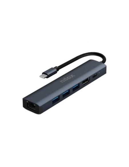 NILOX Docking Station Usb C 6 en 1