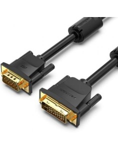 Cable Conversor Vention EACBH/ DVI-D Macho - VGA Macho/ 2m/ Negro