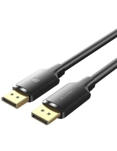 Cable DisplayPort Vention HAKBG/ DisplayPort Macho - DisplayPort 4K Macho/ 1.5m/ Negro
