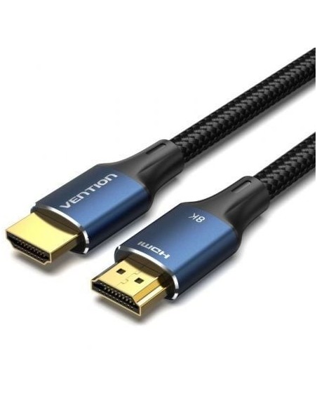 Cable HDMI 2.1 8K Vention ALGLH/ HDMI Macho - HDMI Macho/ 2m/ Azul