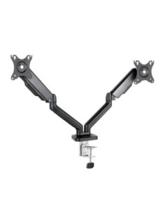 Tooq DB5132TNR-B Soporte mesa 2 brazos 17"-32"