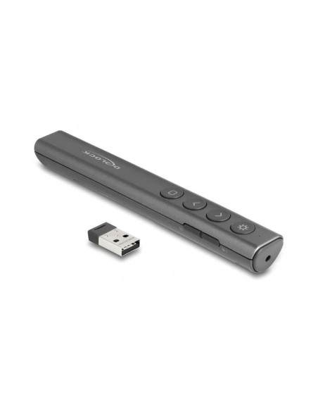Delock Presentador Láser USB antracita