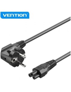 Cable de Alimentación Vention ZCKBAC/ IEC C5 Hembra - CEE7 Macho/ 1.8m/ Negro