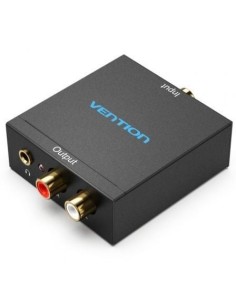 Convertidor de Audio Vention BDFB0/ Entrada Toslink y RCA/ Salida 2x RCA