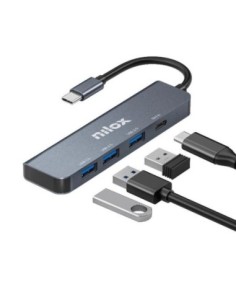 Nilox Hub USB C 3XUSB 3.0 1XUSBC