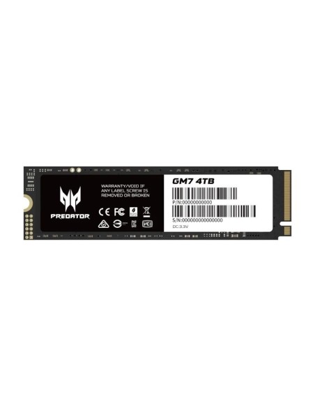 ACER PREDATOR SSD GM7 4Tb M.2 NVMe PCIe Gen 4x4
