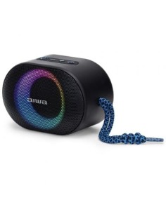 Altavoz con Bluetooth Aiwa BST-330BL/ 10W/ 1.0/ Azul y Negro