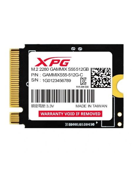 ADATA XPG SSD GAMMIX S55 512Gb Gen4x4 M.2 2230