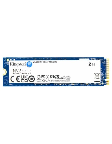 Kingston NV3 SSD 2TB PCIe NVMe Gen 4.0