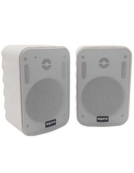 Altavoces Autoamplificados con Bluetooth Approx appSPKBT/ 40W/ 2.0/ Blancos