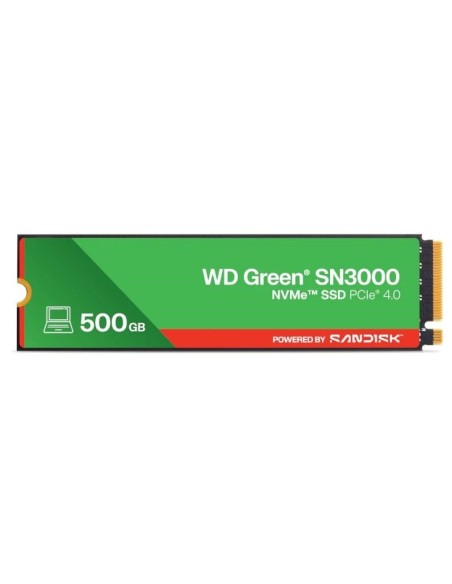 WD Green SN3000 SSD 500GB PCIe Gen4  NVMe