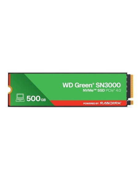 WD Green SN3000 SSD 500GB PCIe Gen4  NVMe