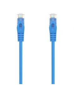 Cable de Red RJ45 AWG24 UTP Aisens A145-0571 Cat.6A/ LSZH/ 30cm/ Azul