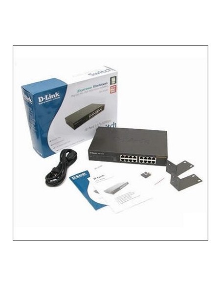 D-Link DES-1016D Switch 16x10/100Mbps