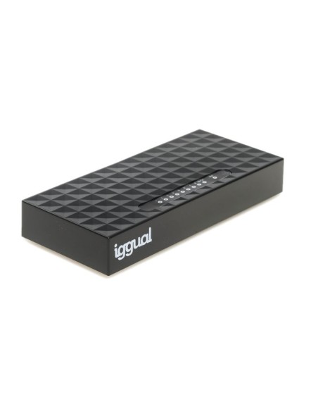 iggual Switch Gigabit 8 puertos 1000 Mbps GES8000