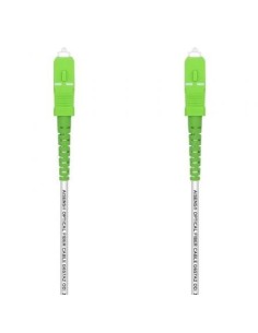 Cable de Fibra Óptica G657A2 3.0 Aisens A152-0501/ LSZH/ 30m/ Blanco