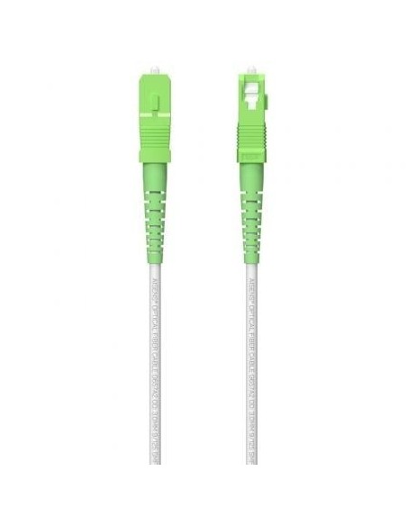 Bobina de Fibra Óptica G657A2 3.0 9/125 SMF Aisens A152-0618/ LSZH/ 120m/ Blanco