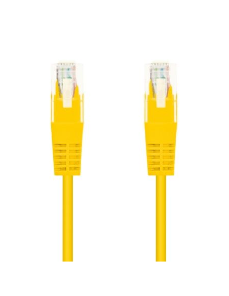 Cable de Red RJ45 UTP Nanocable 10.20.0402-Y Cat.6/ 2m/ Amarillo