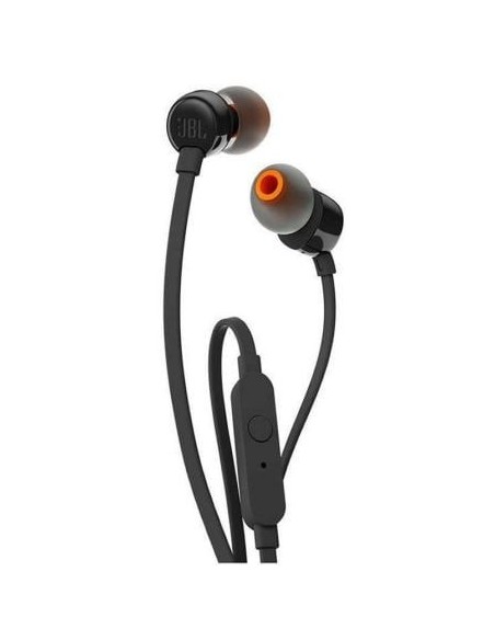 Auriculares Intrauditivos JBL Tune 110/ con Micrófono/ Jack 3.5/ Negros
