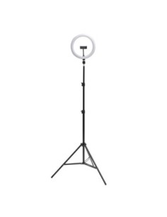 iggual Kit Aro luz LED 10" + Trípode 200 cm 2
