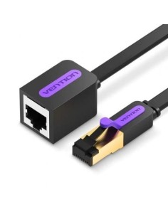 Cable Alargador de Red RJ45 UTP Vention ICBBI Cat.7/ 3m/ Negro